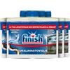 Finish Curalavastoviglie, Additivo Lavastoviglie, Confezione da 4 Curalavastoviglie da 250 ml