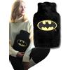 soxo DC Comics The Batman Borsa Acqua Calda Peluche Regalo Donna Uomo Borsa Dell'acqua Calda Hot Water Bottle Batman