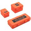 KEEDA - Mini custodia per bagagli, in plastica, per simulazione di accessori per 1:10 RC Crawler Traxxas TRX4 Axial SCX10 90046 CC01 D90 (arancione)