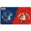 BB-Toy-Trades Tappetino da gioco compatibile con Pokemon TCG Playmat, tappetino per mouse, tappetino da tavolo, Mega Glurak Charizard X & Y