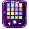 Tap Tap Gioco Fidget Intelligente Tap Tap - 5 Giochi Interattivi, Luminoso, Silenzioso, Gioco da Viaggio per Bambini da 5 Anni in Su, Portatile, Gadget Fidget, Regalo di Compleanno (Viola Passione) (Viola)