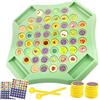 Generico Flip-Match Board Game, gioco interattivo, 1 pari, gioco di scacchi di memoria, schede di memoria della frutta, design portatile, per praticare ragazzi ragazzi bambini per bambini adulti a casa