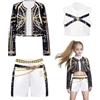 ZeiLaBang Kakadi Corea Pop Singer Costume per bambini, anime cosplay Costume, costume da ru-mi, costume da ragazza, abbigliamento da ragazza con gilet, pantaloncini, gioco di ruolo, generico carnival party ragazze