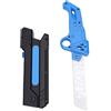 AMONIDA Spada con Effetto Scintilla Spada Giocattolo Illuminata con Impugnatura Ergonomica per Bambini, Giocattolo Luminosa da 32 X 7 Cm per Gioco o Esposizione (Blue)