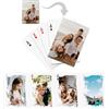 NGBEWU Carte da gioco personalizzate con foto | Mazzi di carte da poker standard con immagini personalizzate | Regali divertenti per tutti - Perfetti per feste e compleanni (Modello 3)
