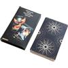 Generic Mazzo di carte dei tarocchi - Gioco da tavolo portatile di carte per divinazione spirituale da 36 fogli | Classico mazzo di lettura dei tarocchi delle streghe per viaggi a casa, feste, amici, adulti,