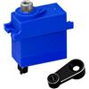 Fegtrtyoa for TRX4M 1/18 for TRX4 1/10 Scale RC Car Compatible TR-4 2065 Servo Metal Gear Mini 4.5KG 3 Pin Waterproof Micro Servo