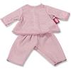 Götz 3403333 completo Blümchen per bambole bebè taglia M 42-46 cm 2 pezzi | vestiti per bambole, con maglia e pantaloni, lavabile, per bambini dai 3 anni