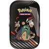 Pokémon: miniscatola da collezione Unima (Garbodor e Amoonguss) del GCC Pokémon (due buste di espansione e una carta adesiva)