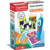 Clementoni Sapientino - Penna Interattiva Cuccioli, Gioco Educativo Elettronico 2-3 Anni, Flashcard Animali e Penna Parlante per Sviluppare Logica e Linguaggio, Made in Italy, Lingua Italiana, 16380