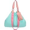 Fritzi aus Preussen Fritzi Izzy Canvas Shopper Donna Grande Borsa Tote in Cotone con Custodia Occhiali Rimovibile Vegan 36 x 50 x 16 cm - Nero - Rosa - Arancione - Lilla - Verde - Blu - Pink - Beige - Giallo