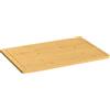 HaoChrymec Tagliere in Bambù con Scanalatura per Raccolta Liquidi, Superficie Resistente per Preparazione Cibi, Tagliere da Cucina, Chopping Board, Adatto per Cucina e Antipasti, Naturale, 40x60x1.5 cm