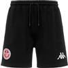 Kappa Eroi Shorts Tunisia - Pantaloncini da Calcio da Uomo | 100% Cotone Interlock Slim Fit | Tasche Laterali | Kappa Gara 2026/27