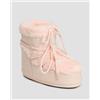 Moon Boot Stivali Da Neve Moon Boot Icon Low Faux Fur Rosa Chiaro