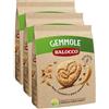 Generico 3X BaIocco Biscotti Gemmole Frollini con Farro, Frumento e Grano Saraceno Ricche di Fibre 700g