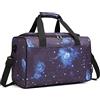 Kono 40x20x25 Borsone da Viaggio con Manica per Trolley Borsa Sportiva 20L (Grigio) (Galaxy blue)