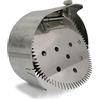 Rat Blockers in Acciaio Inox per Scarichi - Doppia Valvola in Acciaio, Valvola a Soffietto da 15 cm, Valvola Antiriflusso, Design Più Corto per Raccordi Curvi