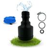LADSPRINT® Adattatore per tubo da 1/2 pollici a 32 mm, adatto per Gardena e molti altri sistemi di tubazioni, inclusi anelli a O e fascetta per tubo, prodotto in Germania, PETG