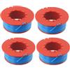 Daaxing Bobina di ricambio per decespugliatore, filo e bobina per Flymo ET21 Mini Trim ST decespugliatore Fly031 parti di linea (4 pezzi)