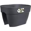 Elho vibia campana flower bridge 40cm fioriera - Anthracite