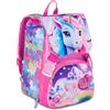 SJ GANG STYLE JAM GANG Zaino Doppio Scomparto Estensibile, Rosa, Maxi Capienza, Schienale Preformato, Bambina, Scuola Elementare