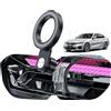 CloudValley Supporto per telefono da auto per BMW Serie 3 G20 2020-2025, X3 G01 2022, BMW X5/X5 PHEV G05 2019-2025 e BMW Serie 4 2021-2025 con rotazione a 360° e potente magnete N55