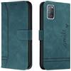 Lihondar Cover per Oppo A52/A72/A92, Custodia Oppo A52/A72/A92 Portafoglio, Flip Libro Wallet Case Antiurto Custodia in Pelle PU Premium, Slot per Schede, con Magnetica a Scatto (Verde)
