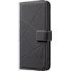 TUUNKMUY Cover per Oppo A94 4G/Reno 5F, blocco del segnale, custodia a portafoglio in pelle di alta qualità, custodia a portafoglio magnetica per Oppo A94 4G/Reno 5F, colore: Nero