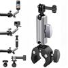 SciFiVisi Go Pro - Supporto per bicicletta e moto, in alluminio, con testa a sfera girevole a 360°, per Go Pro Insta 360 X3 Go 3 Hero 13 12 11 10