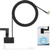 Riybyds 3 Metri Antenna DAB per Auto, Antenna Radio Digitale DAB+ Connettore SMB, Amplificatore Integrato, Adattatore DAB per autoradio, Connettore SMB, facile da collegare, buona direttività