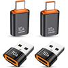 Sooiiyu Adattatore USB C a USB, Adattatore Tipo C a USB 3.0, Adattatore OTG Tipo C