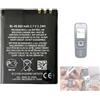 Aousavo BL-4S - Batteria di ricambio compatibile con Nokia 2680 Slide, 3600 Slide, 3710 FOLD, 7610 Supernova Telefono Cellulare Smartphone Batteria