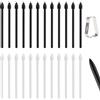 NICECRAFT 25 Punte S Pen per Samsung S6 S6lite Ricambio Penna Touch Stilo S Pen Compatibile con Samsung Galaxy Tab S7 S7FE S8 S8Plus S8Ultra S9 S9Plus S9Ultra S9FE Note10 Note20 S21Ultra S22Ultra S23Ultra