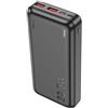 Hoco Astute J101A Batteria Esterna 22,5W 20.000mAh 5V 3A Compatibile con Apple iPhone Samsung Xiaomi Oppo Huawei Nero