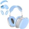 TUNYINSH Custodia in silicone 3 in 1 per AirPods Max 2/AirPods Max, antigraffio, padiglioni auricolari/archetto per AirPod Max, accessori in silicone per Apple AirPods Max (celeste)