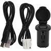 Akozon Adattatore Audio per Auto, Adattatore Stereo per Auto per 206 207 307 407 308 408 508 3008 4008 5008 Installare RD9 RD43 RD45 per C2 C3 C4 C4l C6 Installare RD9 RD43 RD45