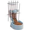 Oncpcare Distributore Automatico di Cibo per Conigli e Piccoli Animali - Ciotola per Cibo e Acqua Con Coperchio - Ideale per Furetti, Gatti, Uccelli