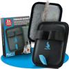 BluePet 2 Guanti Rimuovi Pelo Cane Gatto, Guanto Peli Cani Gatti Magnete | 2x guanto leva peli per cani e gatti. Per rimuovere i peli da divano, auto, letto e vestiti come un magnete. Riutilizzabile.