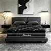 YIDATONG Materasso 140x190 cm Altezza 28 cm, Schiuma Memory, Alta Densità, Supporto Ottimale, Allevia i Dolori alla Schiena, Riposo Indipendente, Ergonomico, Ipoallergenico, Lunga Durabilità