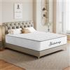 YIDATONG Materasso 90x200 cm Altezza 26 cm, Schiuma e Molle Insacchettate Indipendente, Oeko-Tex, Alta Densità, Supporto Ideale, Ergonomia Corporea, Allevia i Dolori alla Schiena, Ipoallergenico, Resistente
