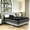 YIDATONG Materasso 140x190 cm, Lussuoso materasso Ibrido a Molle con Schiuma Memory, Altezza 26 cm, Media Durezza, Supporto Perfetto a 10 Zone, Elevato Rimbalzo, Resistente e Traspirante, Oeko-Tex