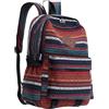 Tmboryuu Stile etnico Zaino Alla Moda Studente Zaini Libri Borse Per La Scuola E Viaggi Offrendo Comfort E Praticità Zaino Grande Capacità, Rosso