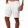 YAOBAOLE Pantaloncini da uomo in lino Bermuda da uomo di grandi dimensioni, pantaloncini estivi da uomo, bermuda da uomo