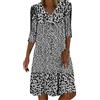 RYTEJFES Vestito Estivo Donna Vestito Donna Estivo Abito Abiti Curvy in Viscosa Spiaggia Corto Cotone Leggero Estivi Sandali da Casa Dress Summer Lungo Lino XS Vestiti Prendisole Smanicato Tubino Eleganti