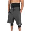 Modesty Costume da Bagno Modesto Uomo Costume Islamico Copertura Awrah Pantaloncini Nuoto con Leggings Asciugatura Rapida Protezione UV