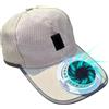 xowwyue Cappello con Ventola,3 modalità di Raffreddamento, Maglia Traspirante Ricaricabile - Cappello Solare con Ventola da Campeggio - per Estate Spiaggia Viaggio Campeggio Escursioni Ciclismo