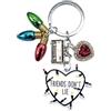 CAREOR Portachiavi con scritta Friends Don't Lie, accessori per portachiavi, accessori per portachiavi, divertenti clip per adolescenti e amanti