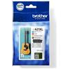 Brother Cartucce d'inchiostro multipack, BROTHER LC421XLVAL, nero, ciano, magenta, giallo, 500 pagine, per DCP-J1050DW, MFC-J1010DW, DCP-J1140DW