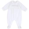 Chicco, Tutina Neonata in Calda e Morbida Ciniglia, con Comoda Apertura sulla Schiena, Ideale per l'Inverno, Abbigliamento Bambina 0-24 Mesi, Designed in Italy