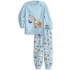 CALIDA Toddlers Worker Set di Pigiama, Cascade Blue, 80-86 Bambini e Ragazzi